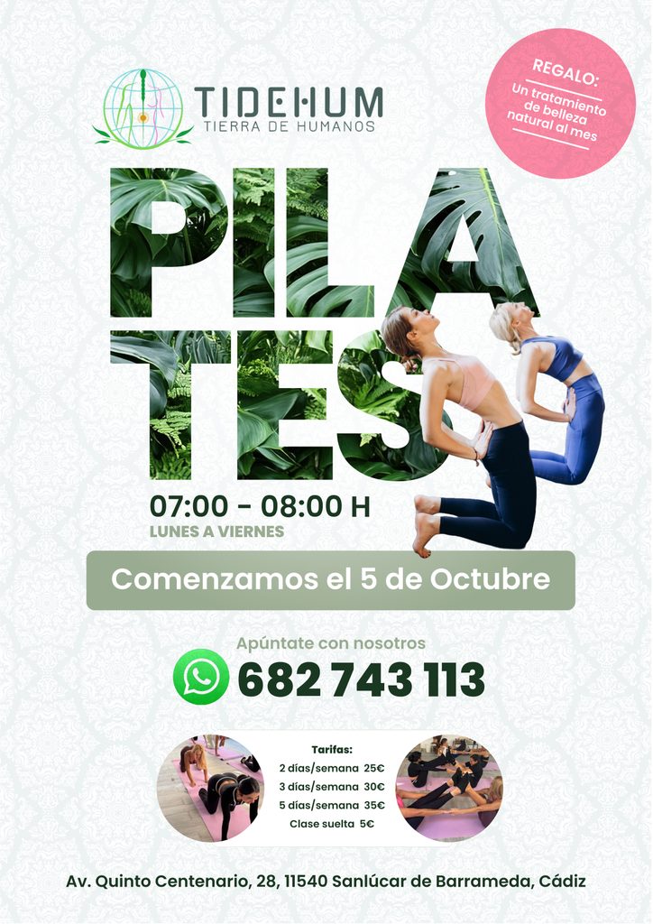 Pilates en Tidehum a partir del 5 de octubre